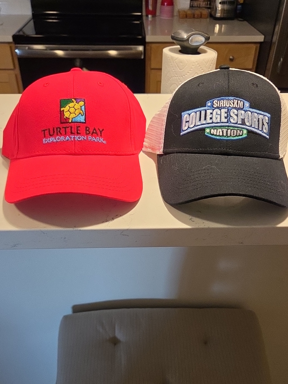 Turtle Bay Exploration Park Red Logo Cap & SIRIUS XM COLLEGE SPORTS NATION